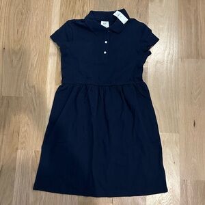 GAP Kids Navy Blue Pique Polo Casual Dress Size L
